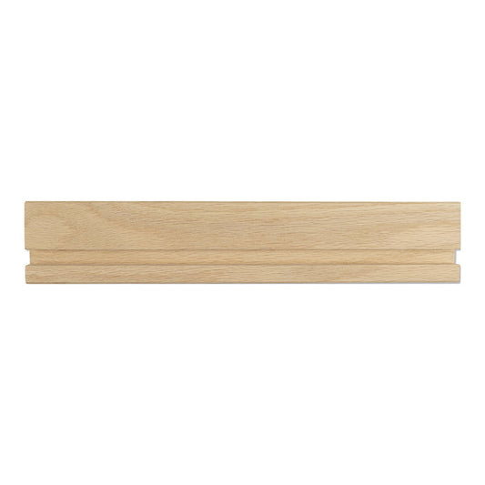 StoryTiles familiehouder S van onbewerkt eikenhout, 34 cm