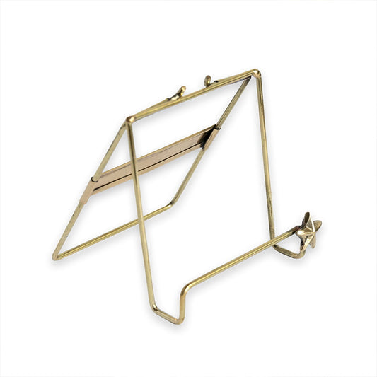 StoryTiles Golden Stand Star: goudkleurige messing tegelstandaard met ster