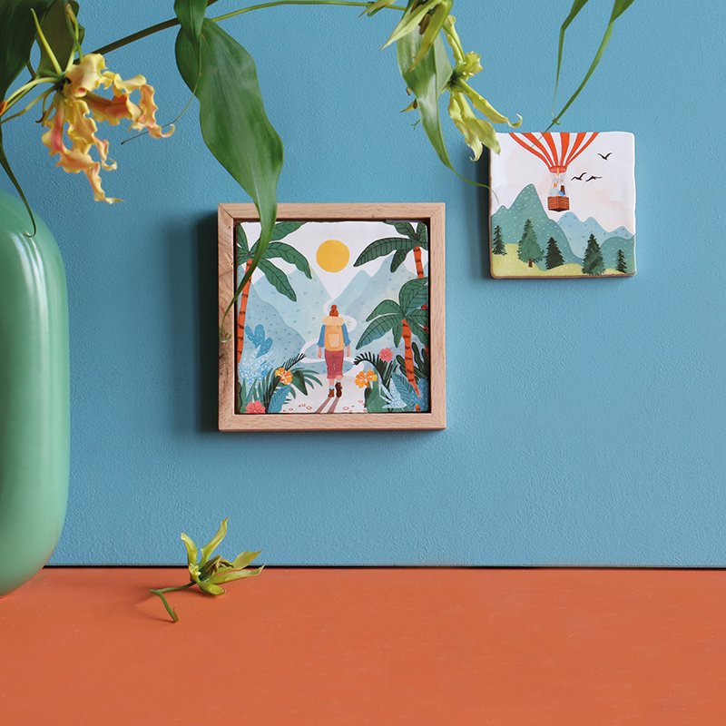 StoryTiles Op avontuur als wanddecoratie