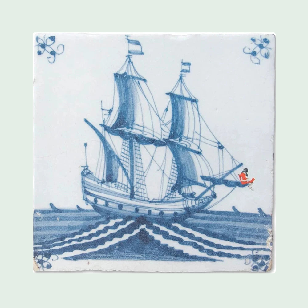 StoryTiles Rustig lezen – decoratieve tegel op pastelachtergrond