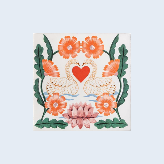 Together for a lifetime op pastelachtergrond