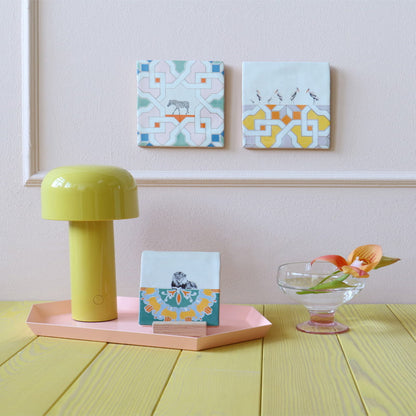 StoryTiles Zebra gespot aan de muur