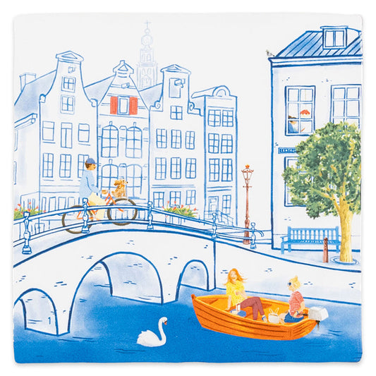 StoryTiles Life in Amsterdam: Amsterdamse grachten en gevels