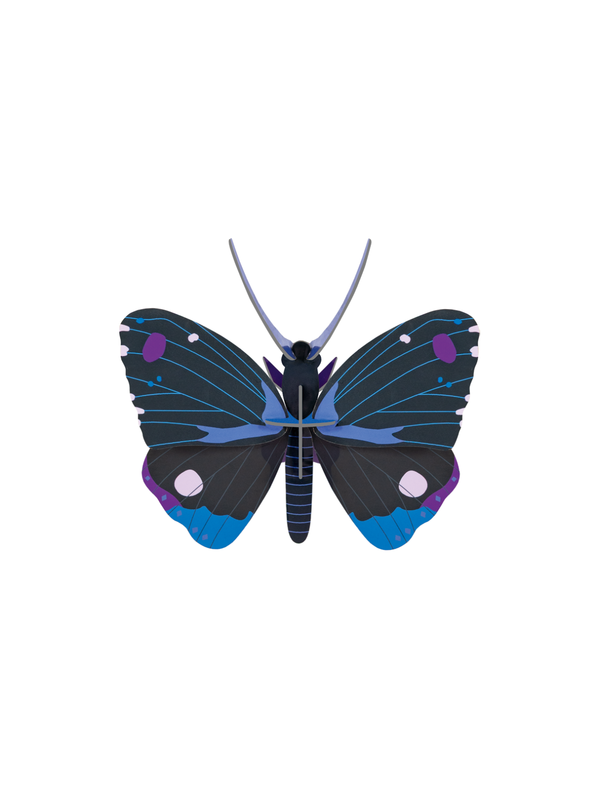 Studio ROOF Blue Diadem Butterfly