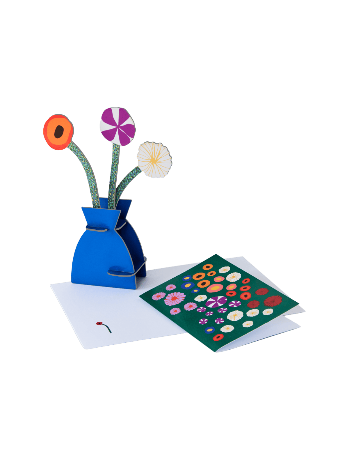 Studio ROOF Pop Out Card Klimt Flowers