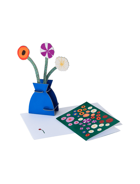Studio ROOF Pop Out Card Klimt Flowers