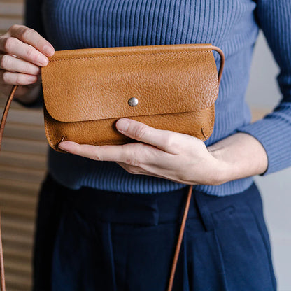 Hang On tas - Cognac Used Look