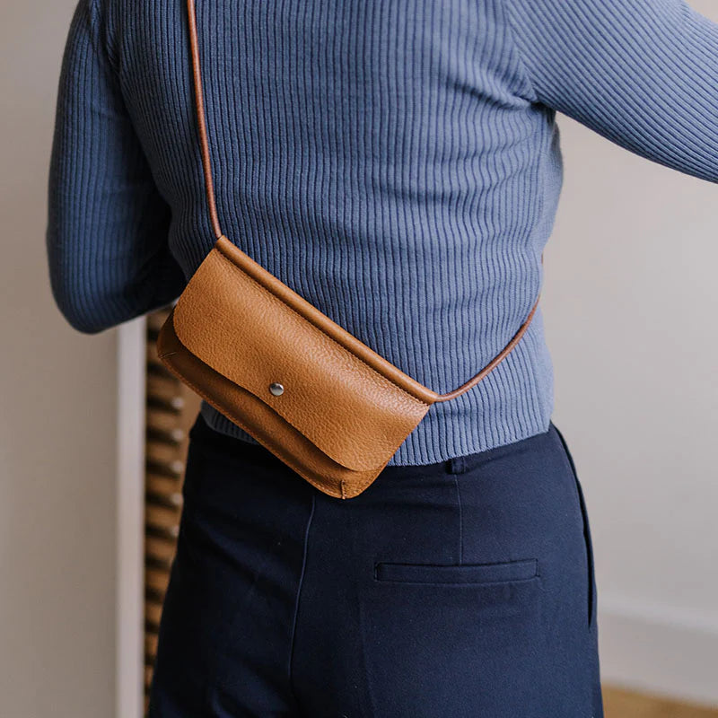 Hang On tas - Cognac Used Look