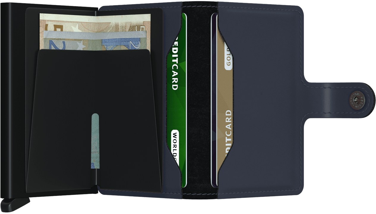 Miniwallet Matte Nightblue Secrid foto 2
