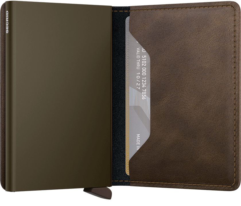 Slimwallet Vintage Oak