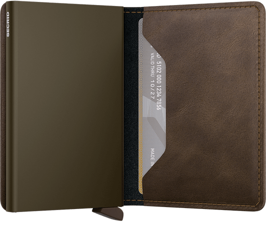 Slimwallet Vintage Oak