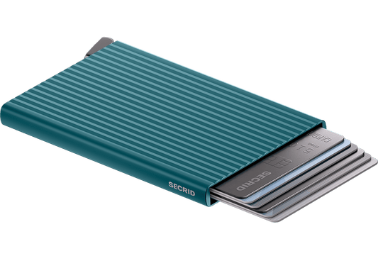 Premium Cardprotector+ Fluted Teal Secrid foto 2