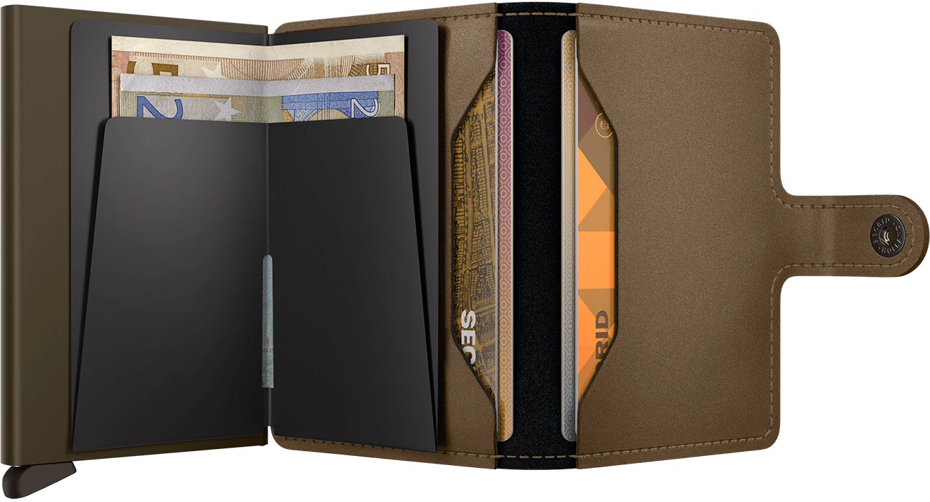 Miniwallet Matte Satin Bronze