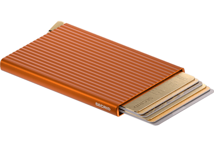 Premium Cardprotector+ Fluted Orange Secrid foto 2
