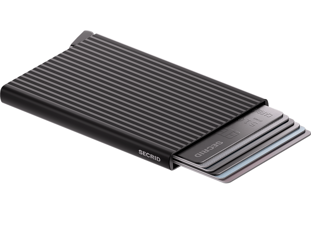Premium Cardprotector+ Fluted Black Secrid foto 2