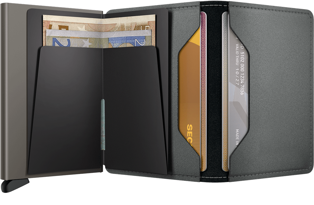 Slimwallet Matte Satin Steel