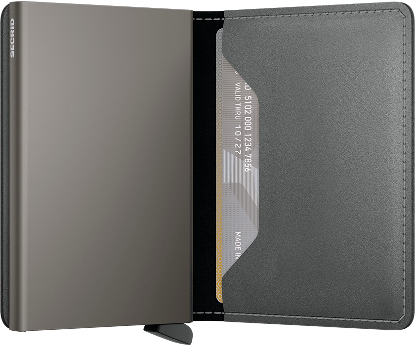 Slimwallet Matte Satin Steel