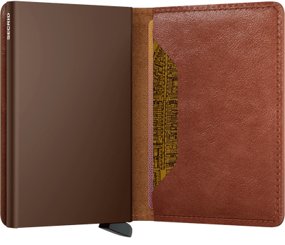 Slimwallet Vintage Cognac-Brown