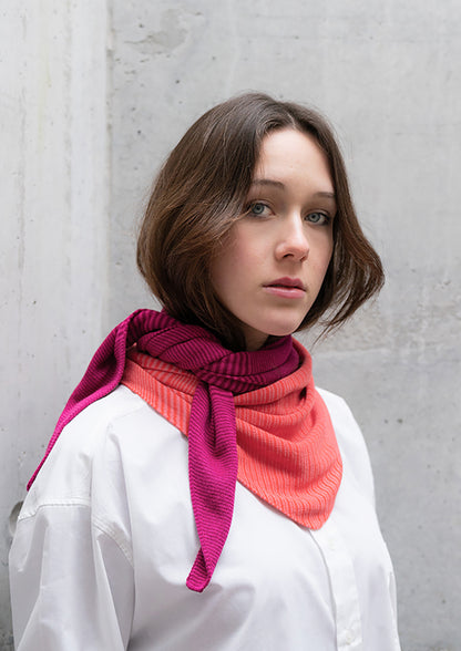 La Femme Garniture Tiny fuchsia–oranje, originele merkfoto