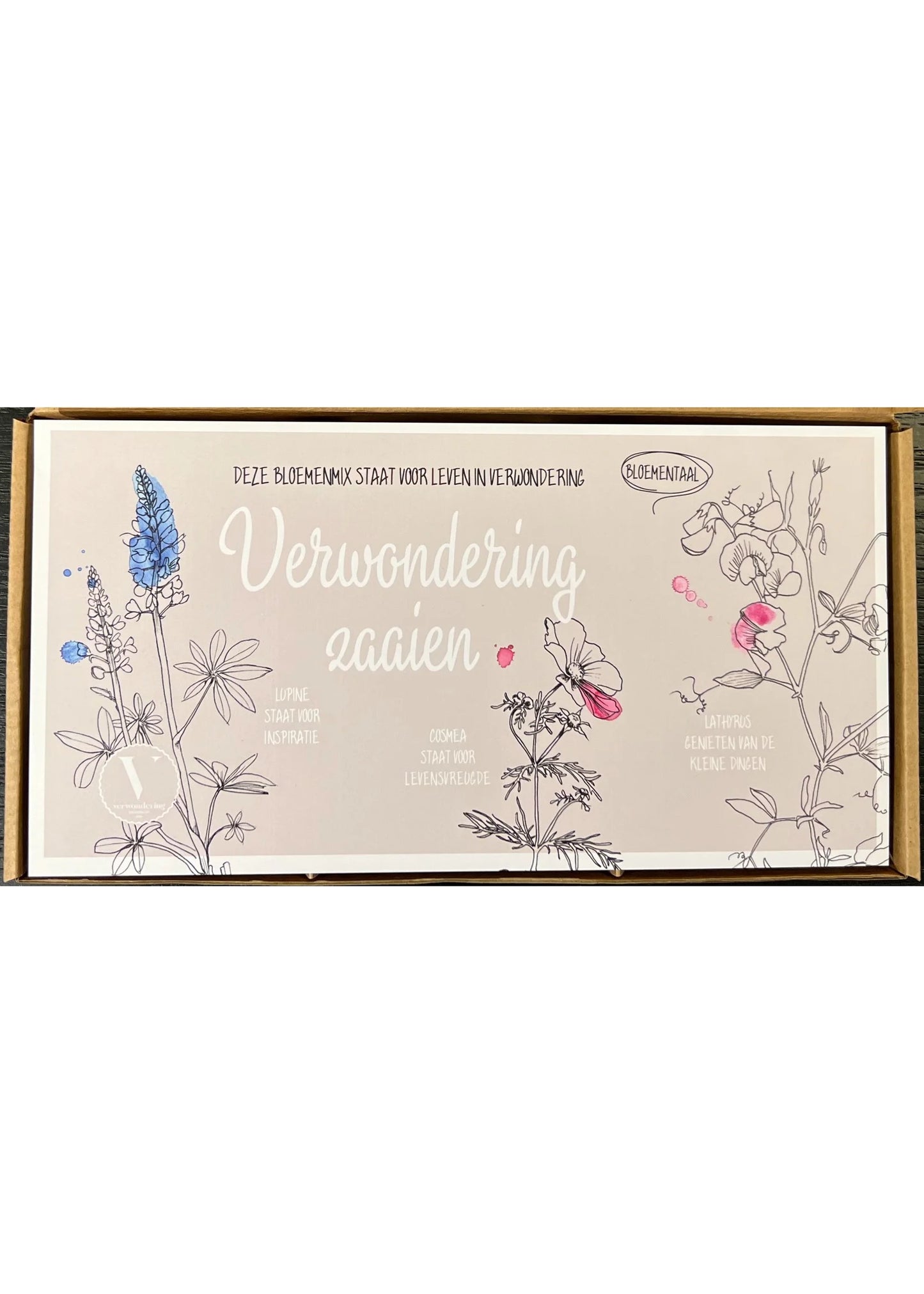 Bloemenzaden 'Verwondering zaaien'