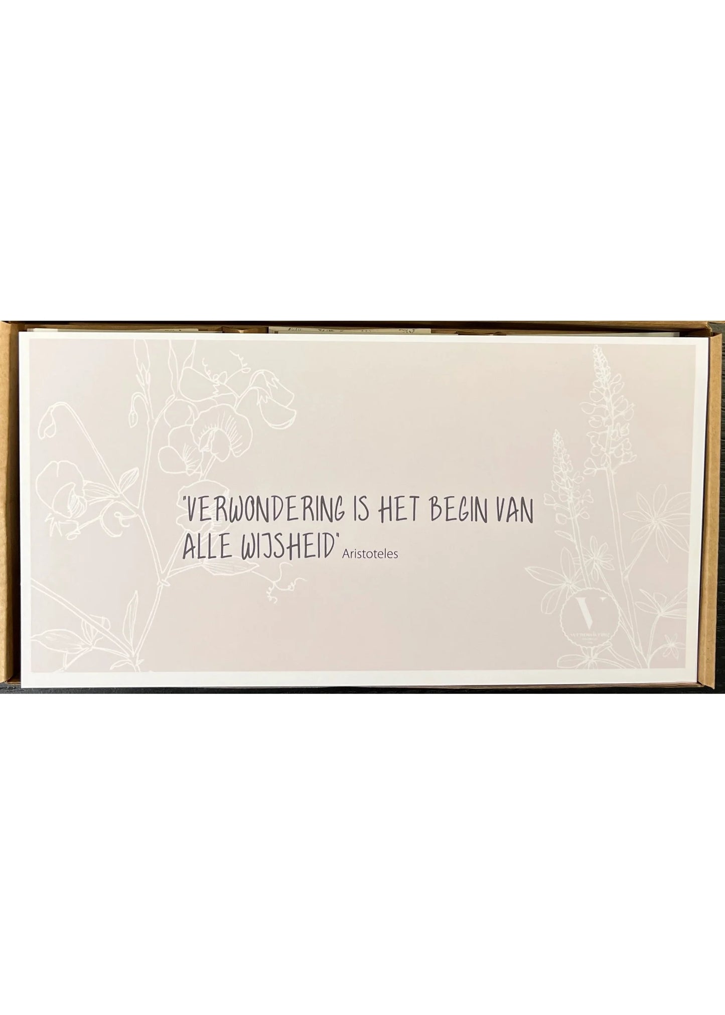 Bloemenzaden 'Verwondering zaaien'