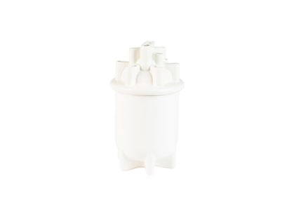 Zuiver Bassin grote witte vaas van keramiek, originele productfoto